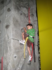 Andrew Rock Wall Climbing